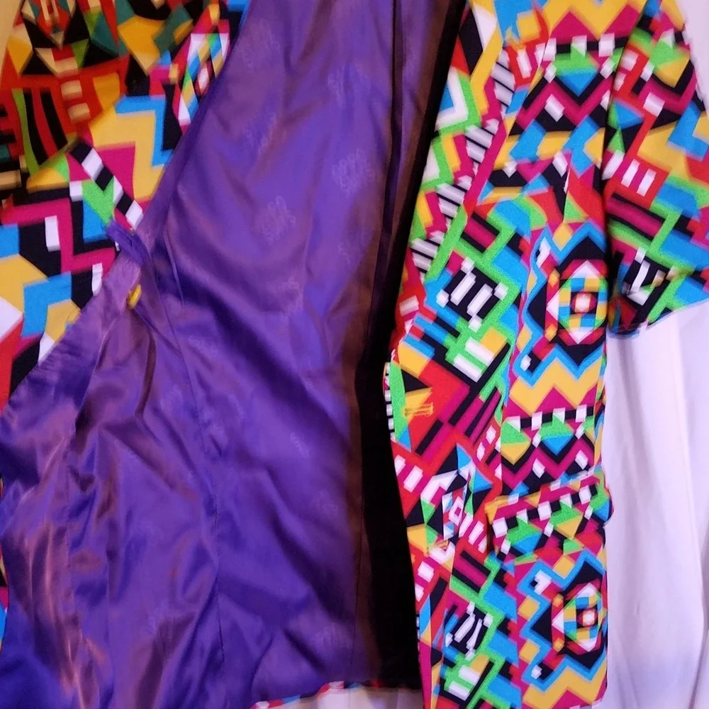 OppoSuits Slim Fit‎ 2 Piece Novelty Suit Set NO TIE Mens 38 Pride Festive